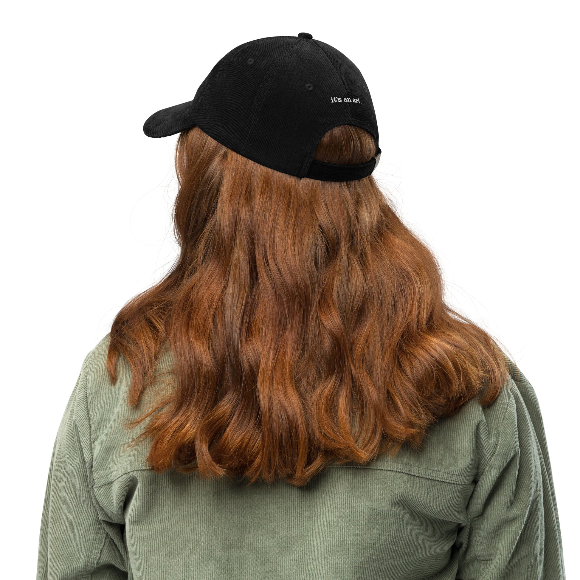 I Cry a Lot But I Am So Productive It's an Art Corduroy Vintage Dad Hat