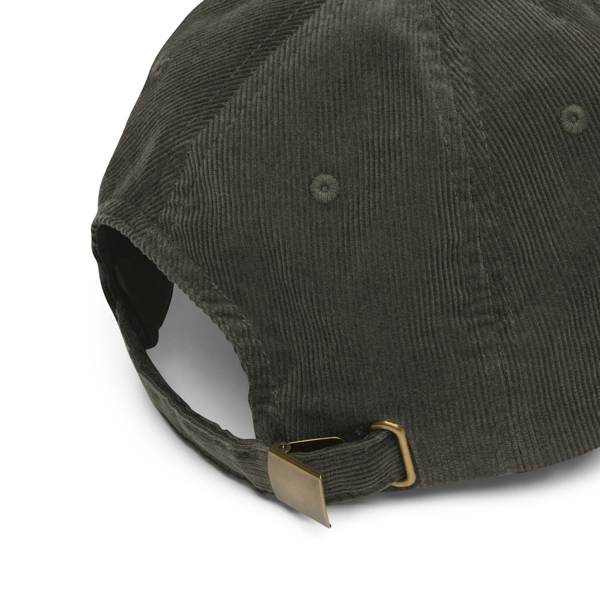 Middle Child Embroidered Corduroy Cap